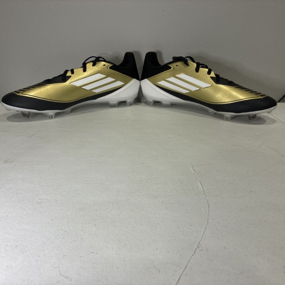 Adidas F50 Elite FG Messi TRIUNFO DORADO Soccer Cleats Men’s 10.5 New IG6717 - Picture 3 of 5